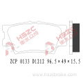 FMSI D1212 car ceramic brake pad for Toyota